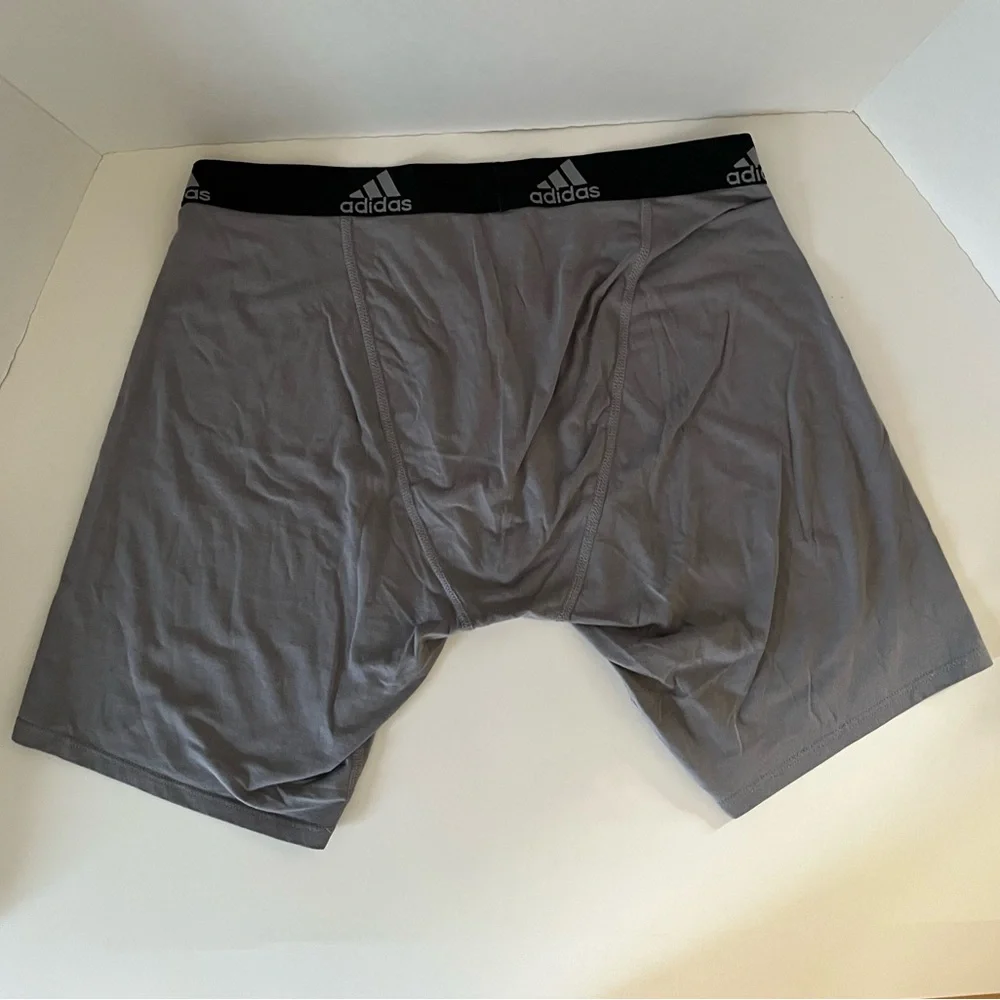 adidas Men's Lightweight Compression Shorts in Black and Gray Bundle - Picture 11 of 12